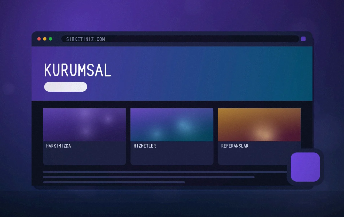 Web Sitesi & Kurumsal Tasarım