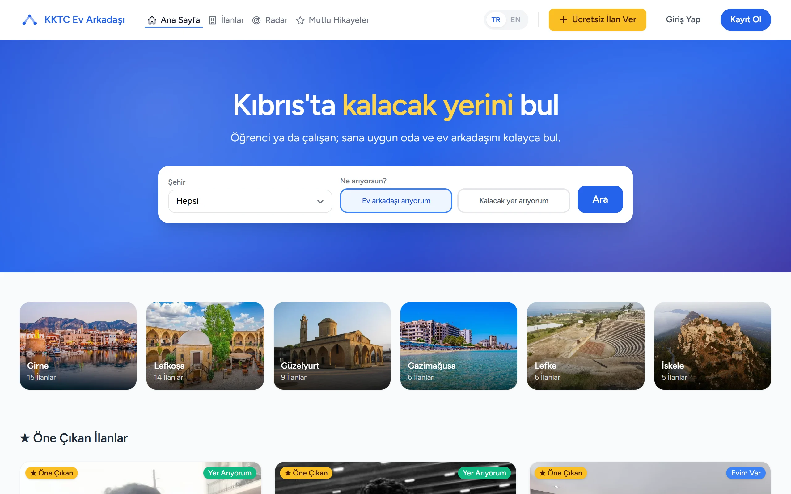 KKTC Ev Arkadaşı
